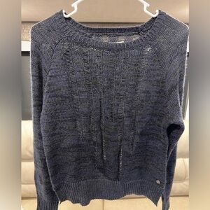 Vans women’s sweater M blue and black